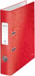 Leitz Biblioraft LEITZ 180 WOW, carton laminat, partial reciclat, FSC, A4, 52 mm, rosu (L-10060026) - pcone