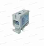OMU system TUK22550L 2x2, 5-50mm2 160A CU 145A AL 1 polus szürke csatlakozókapocs sorkapocs (TUK22550L)