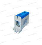 OMU system 1 pólusú kék fővezetéki sorkapocs csatlakozókapocs 2x16-95mm2 CU 245A AL 220A Omu system TUK21695N (TUK21695N)