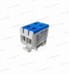 OMU system 1 pólusú kék fővezetéki sorkapocs csatlakozókapocs 4x2, 5-50mm2 CU 160A AL 145A Omu system TUK42550N (TUK42550N)