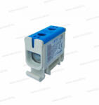 OMU system TUK22550N 2x2, 5-50mm2 160A CU: 145A AL 1 pólusú kék csatlakozókapocs sorkapocs (TUK22550N)