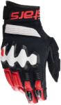 Alpinestars Halo motoros kesztyű fekete-fehér-piros