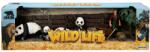 Crazoo Set animale din jungla cu figurina, Crazoo, Panda Figurina