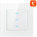 Avatto Smart Light Switch WiFi Avatto N-TS10-W3 3 Way TUYA (white) (N-TS10-W3)