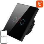 Avatto Smart Light Switch WiFi Avatto TS02-EU-B3 3 way (black) (TS02-EU-B3)