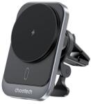 Choetech Magnetic car holder witch charger Choetech T206-F, 15W (black) (T206-F) - jatekotthon