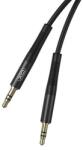 XO Audio Cable mini jack 3, 5mm AUX, 2m (Black) (NB-R175B) - jatekotthon