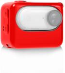 PULUZ Husă din silicon pentru husă de încărcare Insta360 GO 3 / Insta360 GO 3S roșu