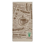 Müller Szalvéta 1 rétegű 1/8 hajtás lapméret: 32 x 32 cm 720 lap/doboz Lady Gastro Kávé "Jó reggelt! - delfinbuvar