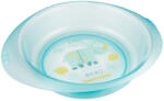Canpol babies műanyag mélytányér, mikrózható - kék rhino