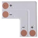 Avide Prelungitor L pe colt banda LED 12V 2835 Avide (ABLS12V3528-L-CONNECTOR)