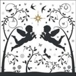 Ambiente Flying angels papírszalvéta 33x33cm, 20db-os - szep-otthon