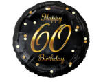 Godan Szám, Számos lufi 18" 45cm - 60-as lufi, Happy Birthday 60 (LUFI990196)