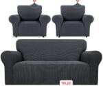 DELFIN Huse Elastice Pt Canapea si 2 Fotolii, Lycra, Cod TRL60