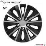 Versaco Тасове за джанти 14'' Versaco Rapid NC Silver / Black