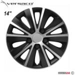 Versaco Тасове за джанти 14'' Versaco Rapid Silver / Black