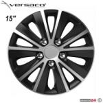 Versaco Тасове за джанти 15'' Versaco Rapid NC Silver / Black