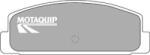 MOTAQUIP set placute frana, frana disc MOTAQUIP LVXL1065 - automobilus
