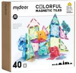 Mideer Mágneses építőjáték Állatok 40 darab
