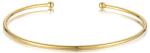 Modart Bratara fixa argint, dama, argint 925 placat cu aur, tip bratara fixa, auriu, 2, 9gr (940)