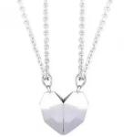 HARAHU Coliere Magnet Heart - Argintiu KP26948