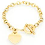 HARAHU Brățară Elegant Heart - Aurie KP28712