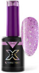 Perfect Nails LacGel LaQ X Gél Lakk 8ml - Purple X066 - Sparkle (PNZXNY066)