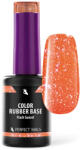 Perfect Nails Color Rubber Base Gel - Színezett Alapzselé 8ml - Flash Sunset (PNZ248)