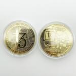 HARAHU Monedă Tezos - Aurie KP13449 Moneda