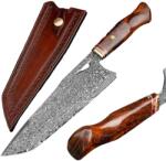 HARAHU Cuțit de bucătărie damasc HARAHU JU-26693 - Maro KP26693