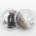 HARAHU Monedă Filecoin - Argintie KP13429 Moneda