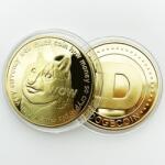 HARAHU Monedă Dogecoin - Aurie KP13413 Moneda