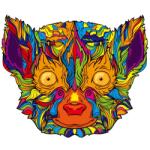 HARAHU Puzzle din lemn - Lemur / S KP21960 Puzzle