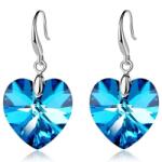 HARAHU Cercei Beautiful Heart - Albastru KP29810