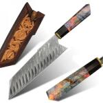 HARAHU Cuțit de bucătărie Damasc HARAHU MA-29021 - Multi KP29021