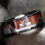 HARAHU Inel Woodland - Maro / 57mm KP7156