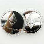 HARAHU Moneda Ethereum - Argint KP13408 Moneda