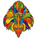 HARAHU Puzzle din lemn - Monkey / L KP21959 Puzzle