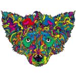 HARAHU Puzzle din lemn - Poodle / M KP21949 Puzzle