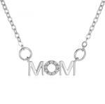 HARAHU Colier Mom - Argintiu KP28446