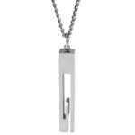HARAHU Colier DI-34077 - Argintiu KP34077