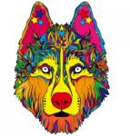 HARAHU Puzzle din lemn - Husky / L KP21953 Puzzle