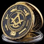 HARAHU Monedă de colecție - Freemasonry KP5734 Moneda