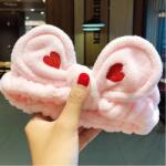 HARAHU Bentiță cosmetică Inimioară - Roz KP7857