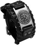 HARAHU Brățară RO-33400 - Neagră / Argintie KP33400