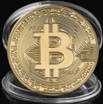 HARAHU Monedă Bitcoin - Aurie KP3144 Moneda