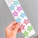 HARAHU Agrafe pentru copii ST-12940 - Multicolor KP12940
