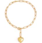 HARAHU Colier Massive Heart - Auriu KP32672