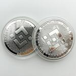 HARAHU Moneda Binance - Argint KP13388 Moneda