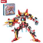 HARAHU Set de construcție WOMA - Robot 4in1 KP30131